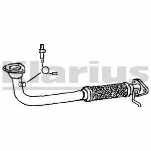 Klarius 301044 Exhaust pipe 301044