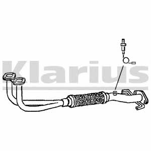 Klarius 301067 Exhaust pipe 301067