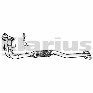 Klarius 301076 Exhaust pipe 301076