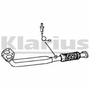 Klarius 301118 Exhaust pipe 301118