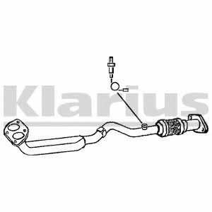 Klarius 301126 Exhaust pipe 301126