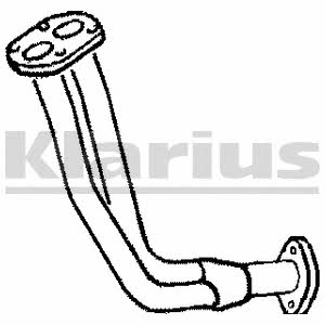 Klarius 301136 Exhaust pipe 301136