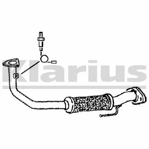 Klarius 301148 Exhaust pipe 301148