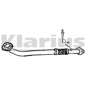 Klarius 301182 Exhaust pipe 301182