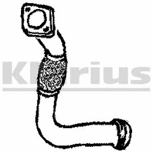 Klarius 301292 Exhaust pipe 301292