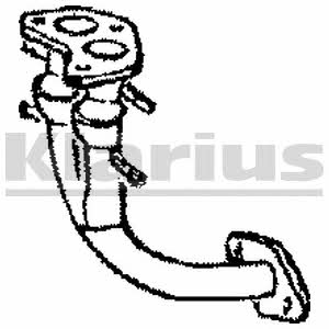Klarius 301306 Exhaust pipe 301306