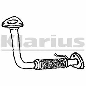 Klarius 301356 Exhaust pipe 301356