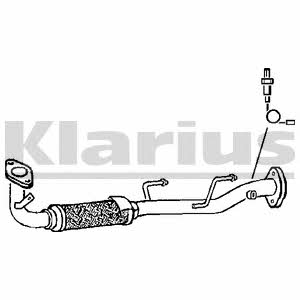 Klarius 301373 Exhaust pipe 301373