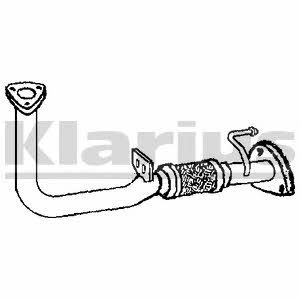 Klarius 301378 Exhaust pipe 301378