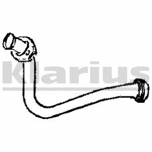 Klarius 301395 Exhaust pipe 301395