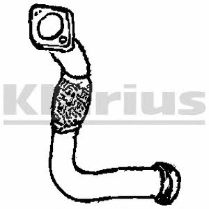 Klarius 301420 Exhaust pipe 301420
