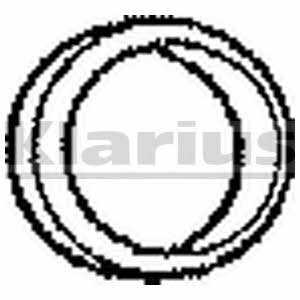 Klarius 410080 Exhaust pipe gasket 410080