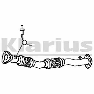 Klarius 301481 Exhaust pipe 301481