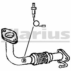 Klarius 301483 Exhaust pipe 301483