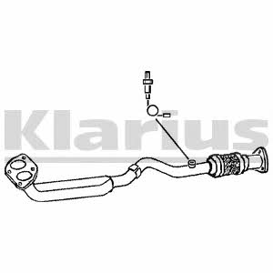 Klarius 301569 Exhaust pipe 301569