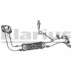 Klarius 301579 Exhaust pipe 301579