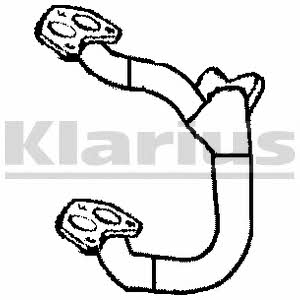 Klarius 301595 Exhaust pipe 301595