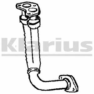 Klarius 301664 Exhaust pipe 301664