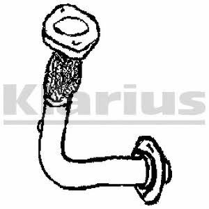 Klarius 301692 Exhaust pipe 301692