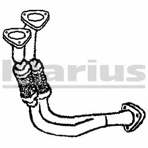 Klarius 301705 Exhaust pipe 301705
