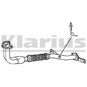 Klarius 301723 Exhaust pipe 301723