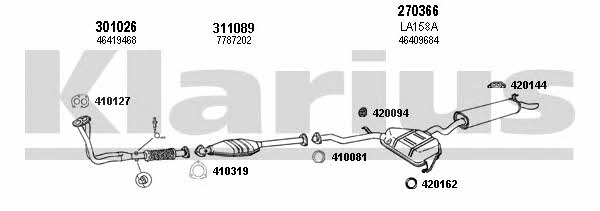  510090E Exhaust system 510090E