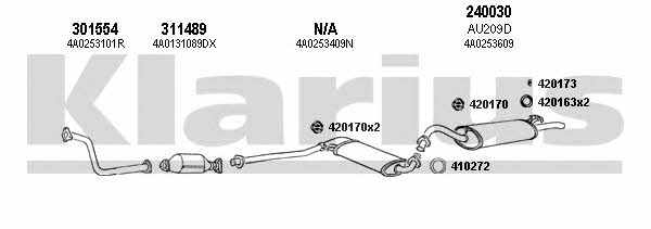  940350E Exhaust system 940350E