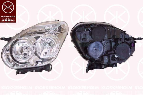 Klokkerholm 20430121A1 Headlight left 20430121A1