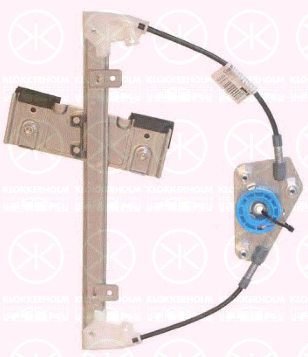 Klokkerholm 25651901 Window Regulator 25651901