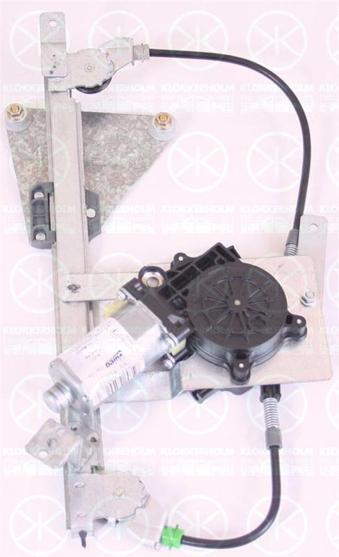 Klokkerholm 00181901 Window Regulator 00181901