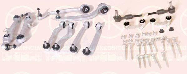 Klokkerholm 00183611A1 Suspension arms with stabilizer arms, kit 00183611A1