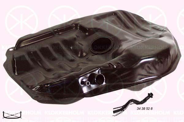 Klokkerholm 3438008 Tank assy fuel 3438008