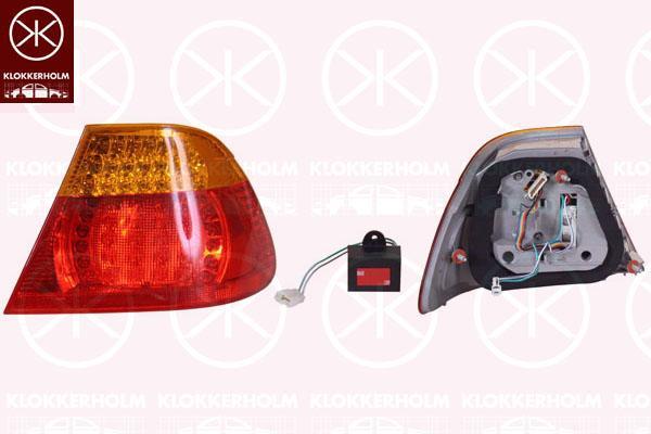 Klokkerholm 00610736 Tail lamp outer right 00610736