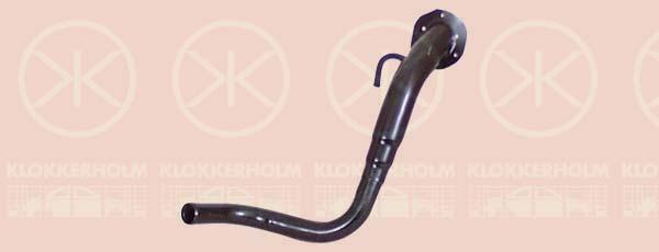 Klokkerholm 5020529 Fuel filler neck 5020529