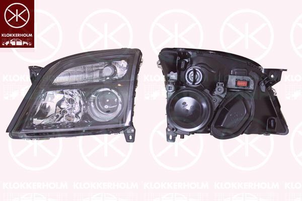Klokkerholm 50780123A1 Headlight left 50780123A1