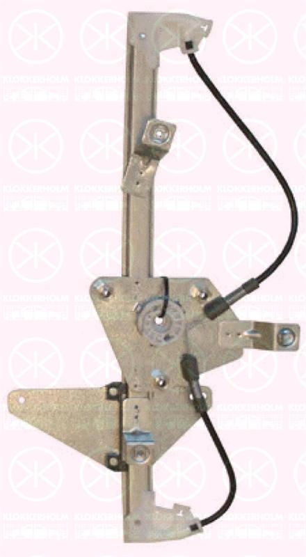 Klokkerholm 55191901 Window Regulator 55191901