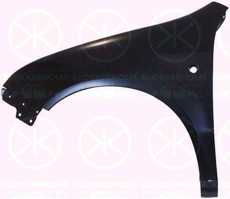 Front wing fender Skoda: 7514311 Klokkerholm Front fender left