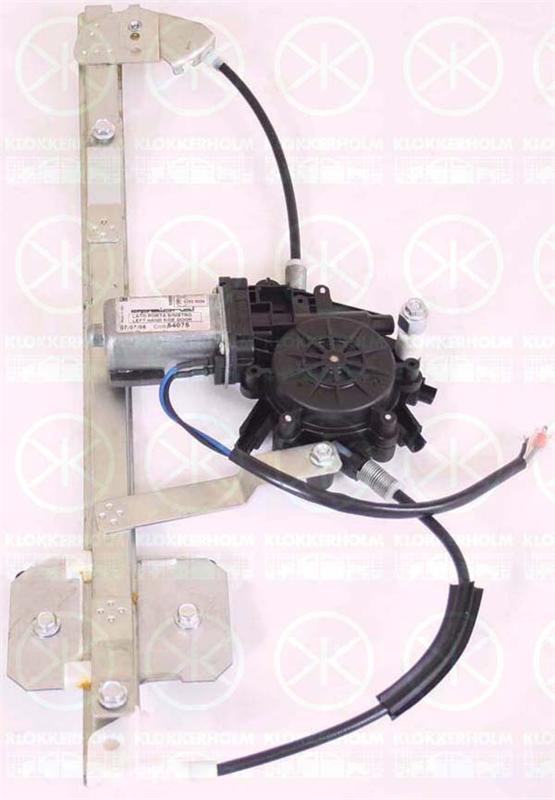 Klokkerholm 95221901 Window Regulator 95221901