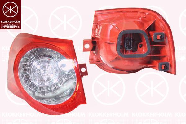Klokkerholm 95400725A1 Tail lamp outer left 95400725A1