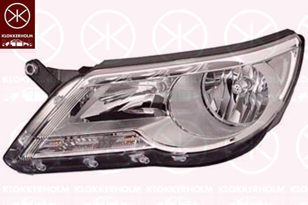 Klokkerholm 95480121A1 Headlight left 95480121A1