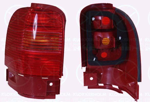 Klokkerholm 95900714A1 Tail lamp outer right 95900714A1