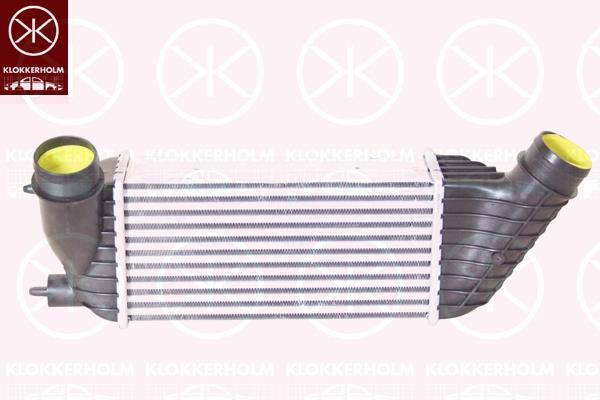 Klokkerholm 0557304347 Intercooler, charger 0557304347