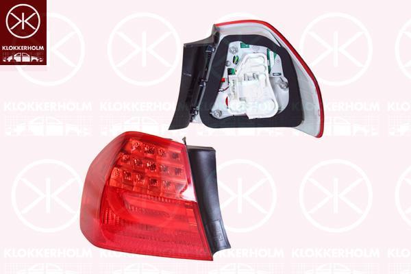 Klokkerholm 00620721A1 Tail lamp outer left 00620721A1