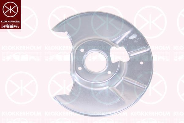 Brake dust shield Mazda 6: 3451877 Klokkerholm Brake dust shield