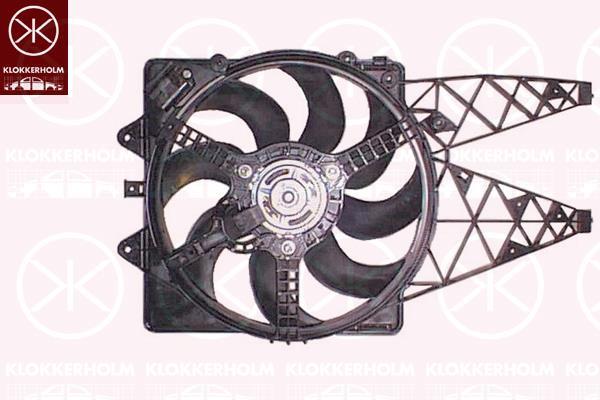 Klokkerholm 20242603 Hub, engine cooling fan wheel 20242603