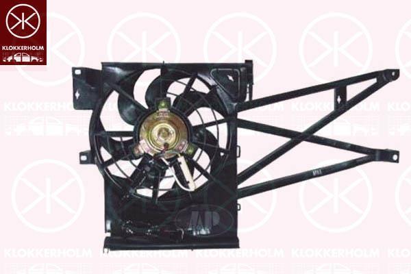 Klokkerholm 50772601 Hub, engine cooling fan wheel 50772601