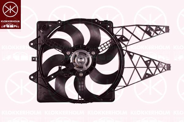 Klokkerholm 20192601 Hub, engine cooling fan wheel 20192601