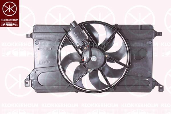 Klokkerholm 25332606 Hub, engine cooling fan wheel 25332606