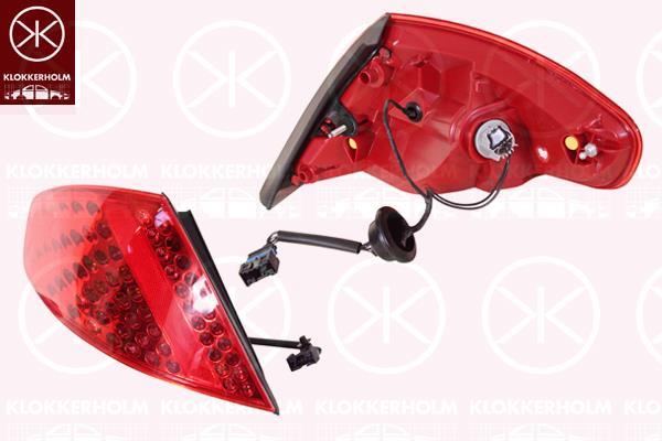 Klokkerholm 55140709A1 Tail lamp outer left 55140709A1