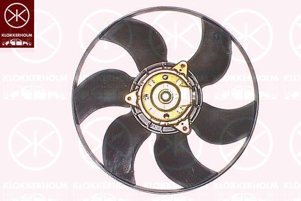 Klokkerholm 60412602 Hub, engine cooling fan wheel 60412602
